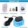 Yaegoo Swimming Pool Cover Pump, AC 110V 850 GPH Above