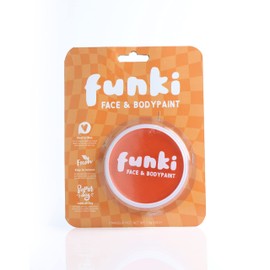 Orange Facepaint - Pot of Orange Face & Body Paint - Perfect for World Book Day - Pack of 1