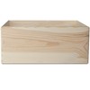 Creative Deco Large Wooden Crate Fruit Box Basket 30 x