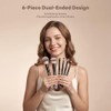 MAANGE Brochas para Maquillaje Profesional, 6 Piezas de Doble Punta