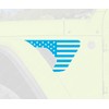 Skull Daddy Graphics Standard Fender Vent Flags Decals Compatible with