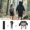 ABORON Oversized Rocking Camping Chair for Adults, Fully Padded Folding