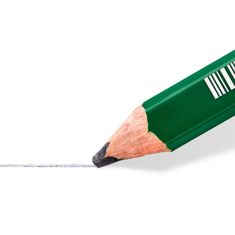 STAEDTLER 148 50 Hard Carpenters Pencil, 6H, Pack of 12