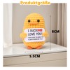 Mwmoeen Pocket Hug Positive Ente, Positive Duck Kreative Strickwolle Ente,