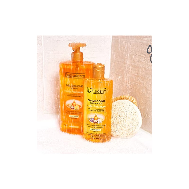 EVOLUDERM - Precious Oil Enhancing Shampoo - 400ml - 96%