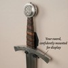 Mythrojan Metal Single Sword Wall Mount - 4 Inch Vertical