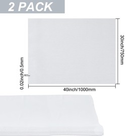 DELORIGIN 3.28x2.46Ft White Photography Backdrop, 2 Sheets Glitter Yarn Mesh Tulle Fabric Silk Texture Photo Background for Goods Party Wedding Decoration Cosmetics Jewelry Crafts