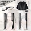 KUBDPQOR Professional Hairdressing Cape Set - Glare Friendly Hairdressing Cape