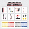 BELEY 104PCS Automotive Test Lead Kit Electrical Breakout Multimeter Test