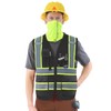 AYKRM 11 colors available safety vest black mesh High Visibility
