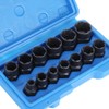 13Pcs/Set Impact Bolt Nut Removal Extractor Socket Tool Kit for