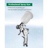meite MT-602G-08R Mini Spray Gun 0.8mm Nozzle 30 PSI Gravity