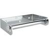 Romak 31419 Chrome Plated Steel Toilet Roll Holder, 166 mm