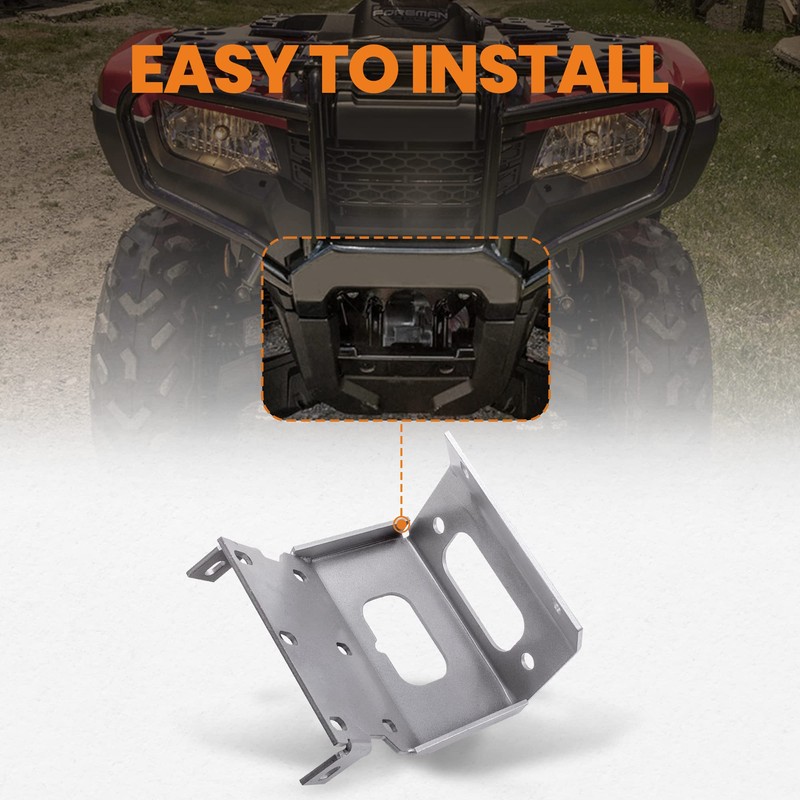 maXpeedingrods ATV Winch Mount Kit for Honda Foreman 500 Rancher