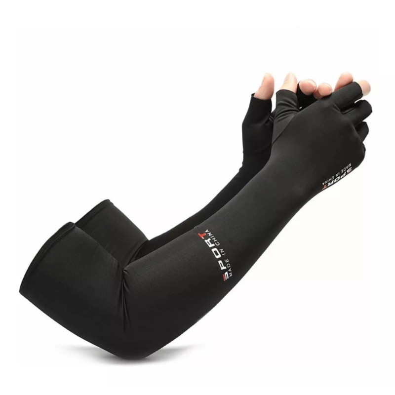 Homheal Mangas Con Protección Uv, Dedos Y Grip Touch Para