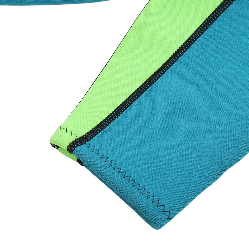 Kids Wetsuit Green Long Sleeve 2.5MM Warm Keeping UV Protection