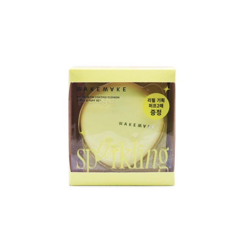 Wakemake Water Glow Coating Cushion (Main Product + Refill) /