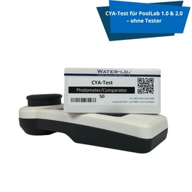 Water Test Reagents for PoolLab 1.0 & 2.0 - Tablets for pH, Chlorine, Alkalinity & Cyanuric Acid - Precise Analysis of Pool and Spa Water (CYA Test)