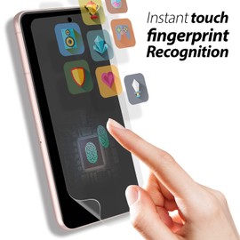 [2+2 Pack] [Dome Premium Film] Galaxy S22 Plus 8H Hard Coat Film Screen Protector by Whitestone, 2Pack Camera Protectors with 2Pack Hard Film Screen Protectors - 4Pack