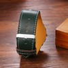 JewelryWe Men's Steampunk Leather Watch: Easy to Read Large Big