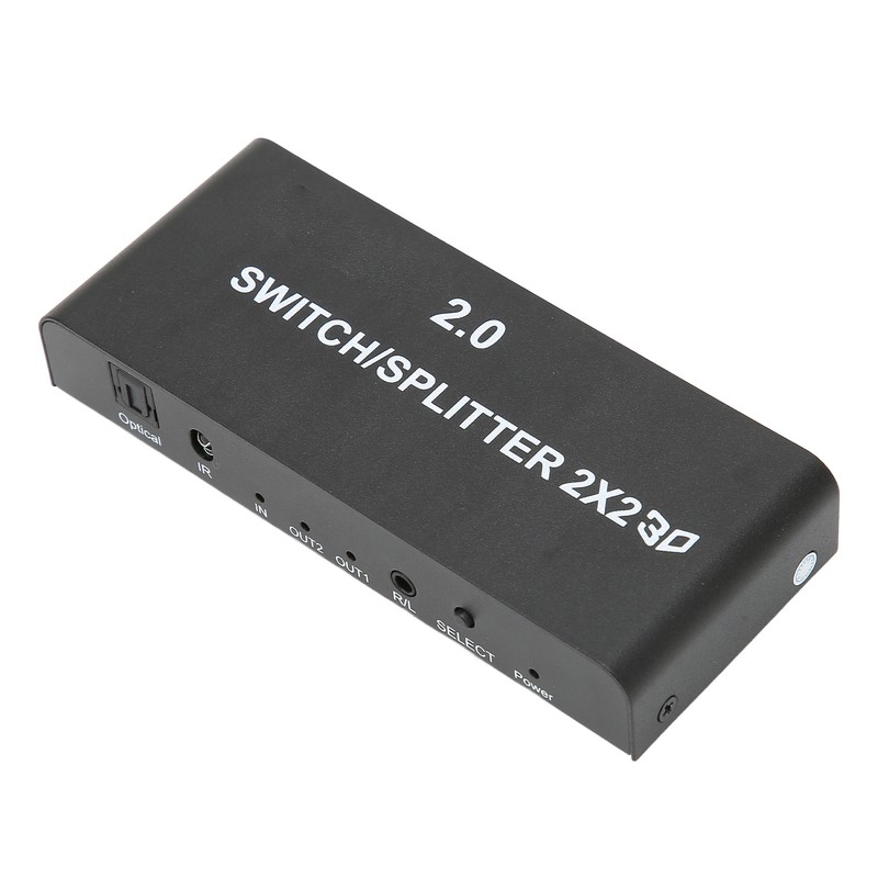 2x2 HD Multimedia Interface Splitter 4K 60Hz 2 In 2