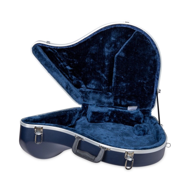 Crossrock ABS Hard-Shell Case for French Horn with Single Shoulder