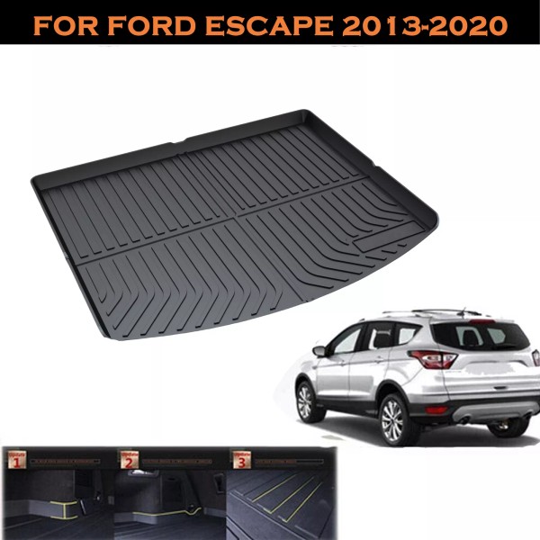 Unbranded TPO Trunk Cargo Mat Liner Carpet Auto Fit for