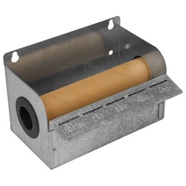 Peachtree Woodworking Supply Steel Sandpaper Dispenser for 1" Wide x 20' Long Rolls with A Minimum of a 1-1/2" Center Opening - Sandpaper Not Included