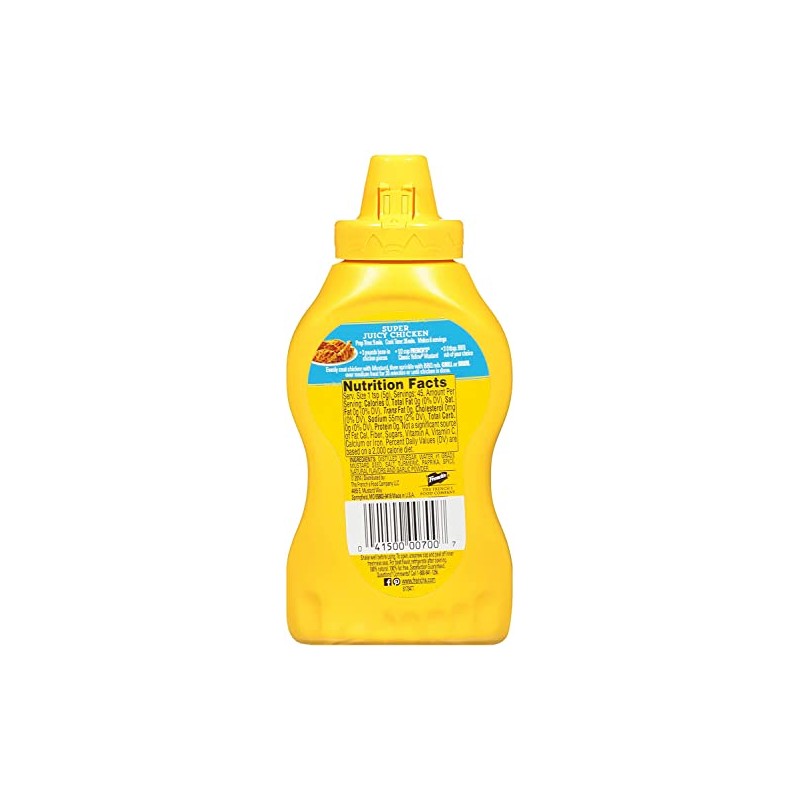French's Classic Yellow Mustard, 226g