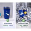 Zorythm 4 Pack 12 oz Stainless Steel Kids Cups, Children's