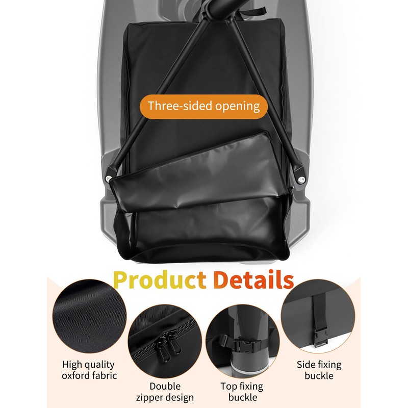 Evekea Basketball Hoop Sandbag, Durable Weighted Base Bag, Hold 300+