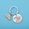 BNQL Police Keychain Police Gifts: Stainless Steel Keychain for Law