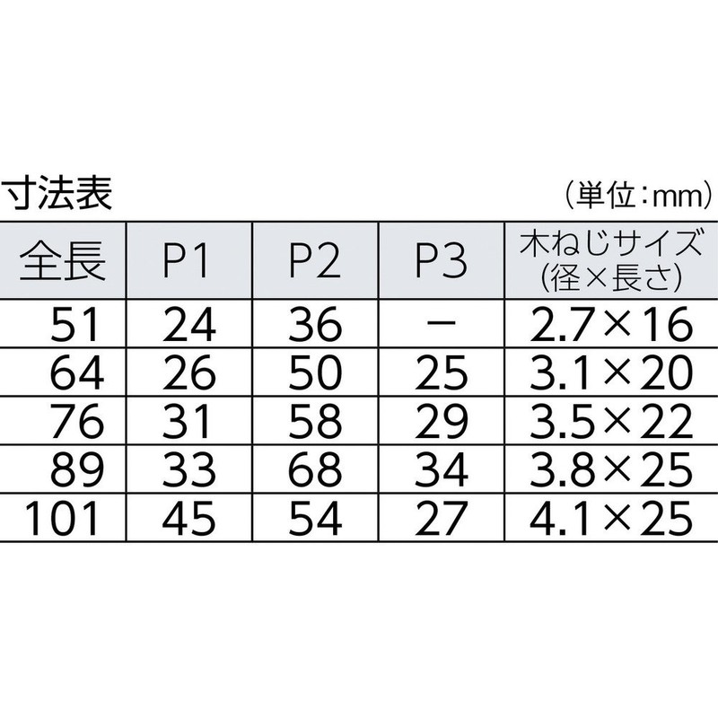 TRUSCO(トラスコ) スチール製厚口蝶番 シルバー塗装仕上げ 全長64mm (10個入) 888-64SV