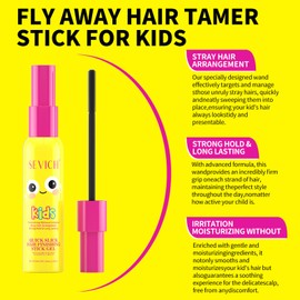 Hair Finishing Stick for Baby Hair, Premium Baby Hair Mascara for Taming Fine & Broken Hair, for Small Broken Hair Cream, 40 ml