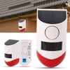 Solar Alarm Wireless Thermal Infrared Sensor 120db Warning Sound Waterproof