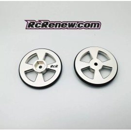 Traxxas Aluminum traxxas 12mm hex drag racing front skinny tires wheels RCRENEW