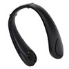 Portable Neck Fan with Music Speakers Wearable Rechargeable Fan with