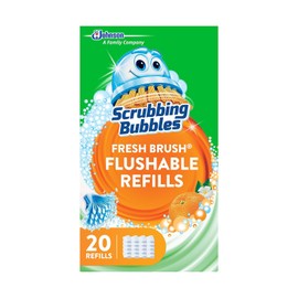 Scrubbing Bubbles Citrus Scent Flushable Toilet Bowl Cleaner Refills