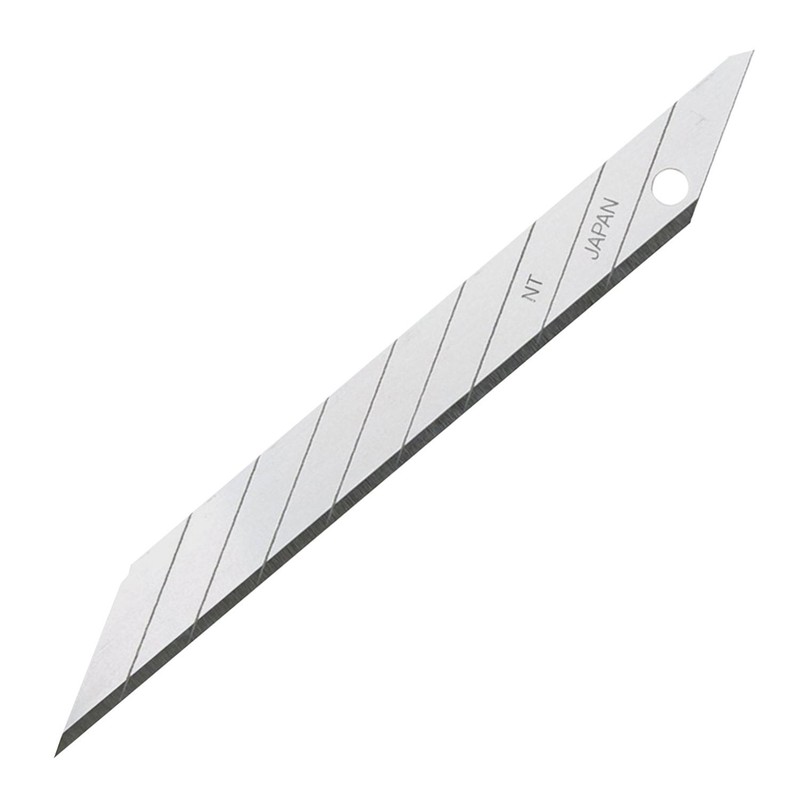 NT Cutter 9mm Snap-Off Precision Blades, 30 Degree Blades, 100-Blade/Pack,
