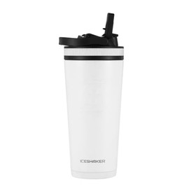 Ice Shaker Termo Shaker Straw 768ml (Blanco)