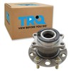 TRQ Rear Wheel Bearing and Hub Assembly Compatible with 2007-2013