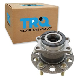 TRQ Rear Wheel Bearing and Hub Assembly Compatible with 2007-2013 Mitsubishi Outlander 5 Passenger Seating AWD 2012-2015 Lancer SE 2016-2017