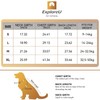 ExploreU Dog Raincoat, Adjustable Water Proof Pet Clothes, Waterproof Lightweight