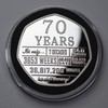 The Commemorative Coin Company 70th Birthday .999 Silver Commemorative in