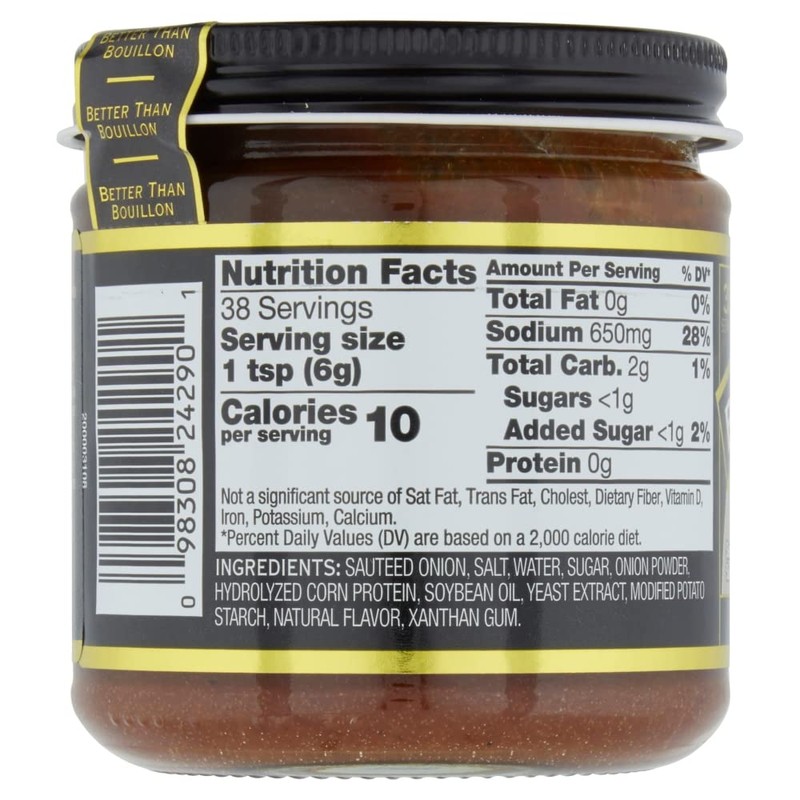 Better Than Bouillon Premium Sauteed Onion Base, Made from Sauteed