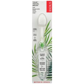 Radius Tour Travel Zahnbürste, weiche, 6 Stück