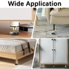 DHSWNNG Pack of 8 Height-Adjustable Feet, Adjustable Furniture Feet, 33-40
