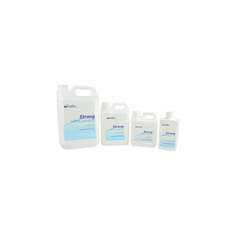 William Hunter Equestrian Battles strong iodine solution - 1 litre