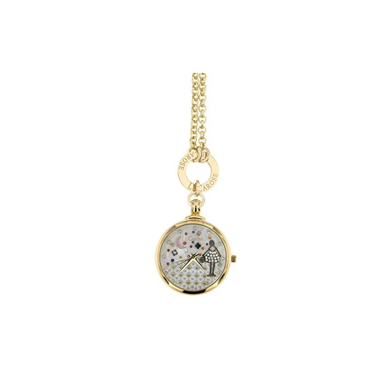 Le Carose CIPPMOON08 Women's Analogue Quartz Watch with Gold Strap,