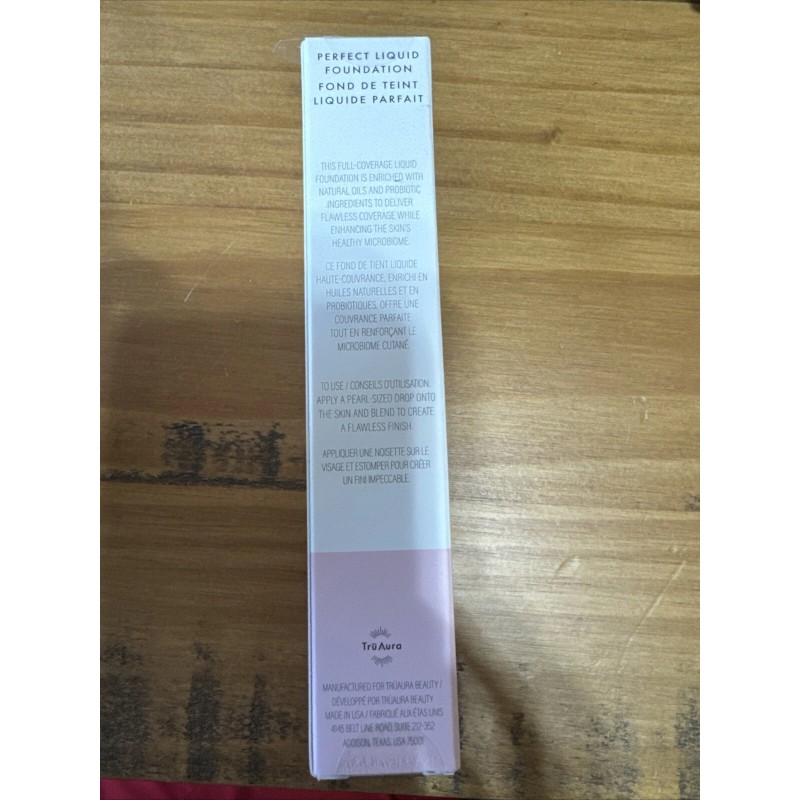 TruAura Beauty Tru Aura Perfect Liquid Foundation Nude